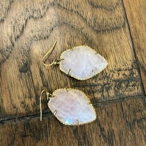 Kendra Scott Rose Quartz Corley Earrings